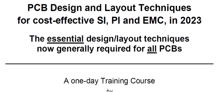 1-Day Essential PCB Design and Layout Techniques for SI, PI and EMC in 2023 image #1