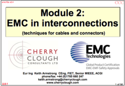EMC in interconnections