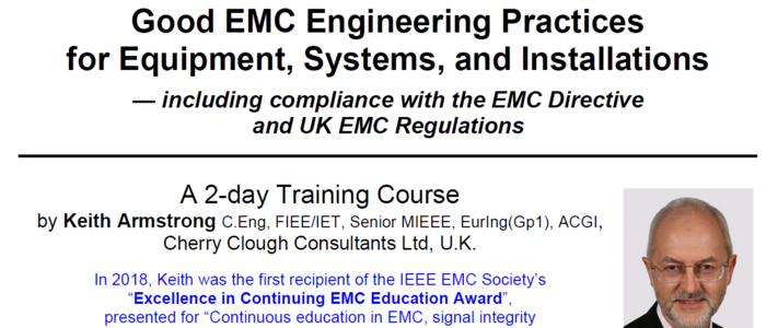 2-day Good EMC Engineering Practices for Equipment, Systems and Installations with legal requirements image #1