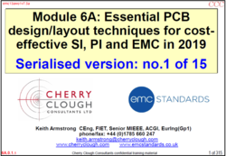 Essential PCB Design/Layout Techniques: Final Part Now Available 