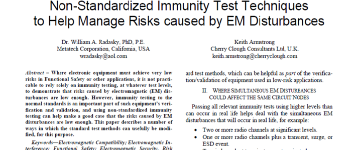 Non-standardized immunity testing, Ottawa 2016 image #1