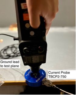 Validation of ESD Current Waveform Using an RF Current Probe image #1