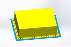 A question on shielding with plain aluminium