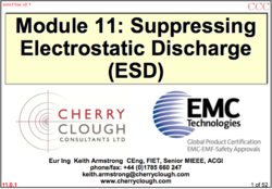 Suppressing electrostatic devices