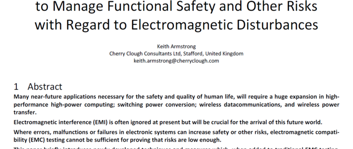 Techniques and Measures to Manage Functional Safety IEEE GEMCCON 2018 image #1