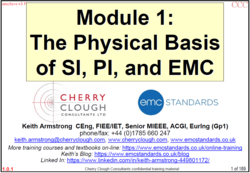 1. The Physical Basis of SI, PI and EMC image #1